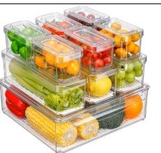 10-Pack Fridge Organizer