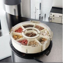 9 Compartments Round