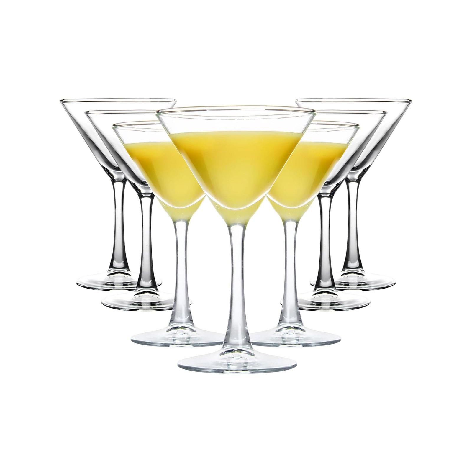 Martini Glasses 6oz Set of 7