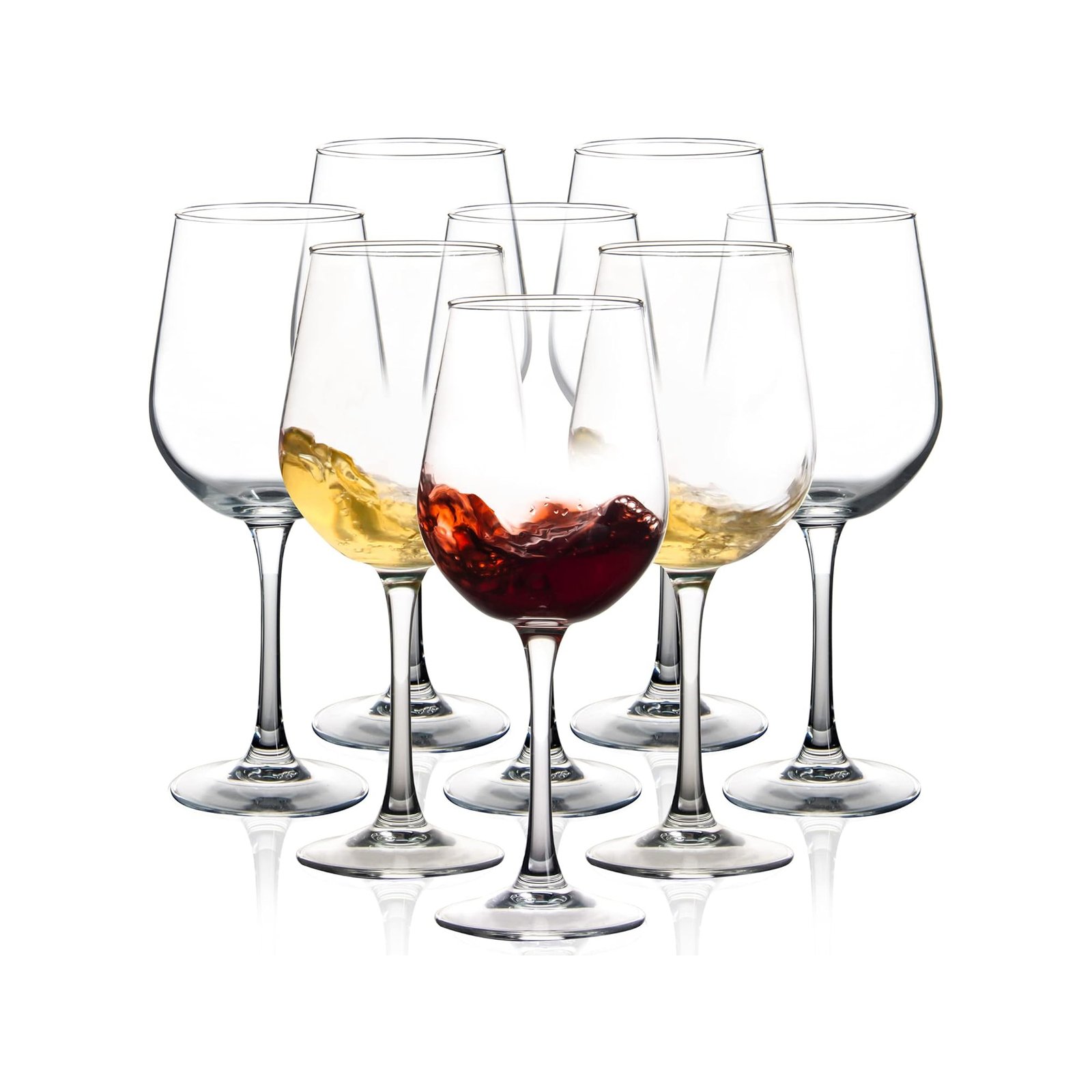 Fully Tempered Wine Glasses